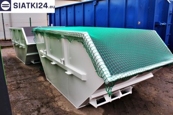 Siatki Zawiercie - Siatka przykrywająca na kontener - zabezpieczenie przewożonych ładunków dla terenów Zawiercia